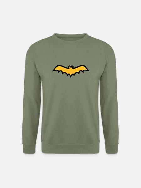 Fledermaus - Unisex Pullover - Armeegrün