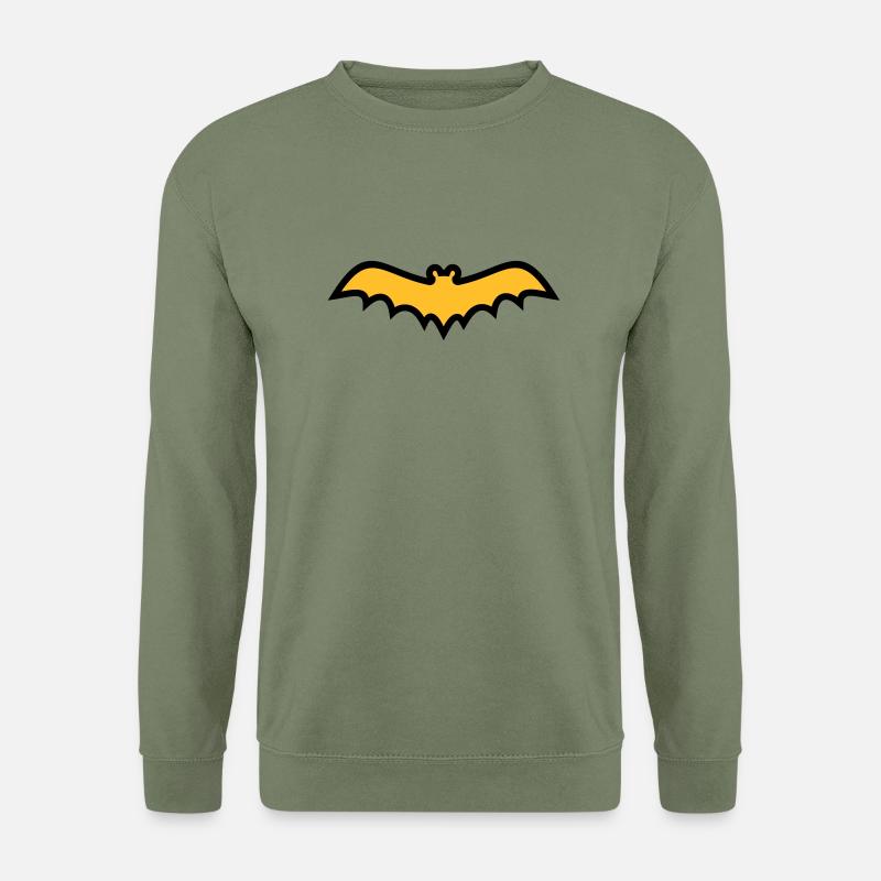Fledermaus - Unisex Pullover - Armeegrün