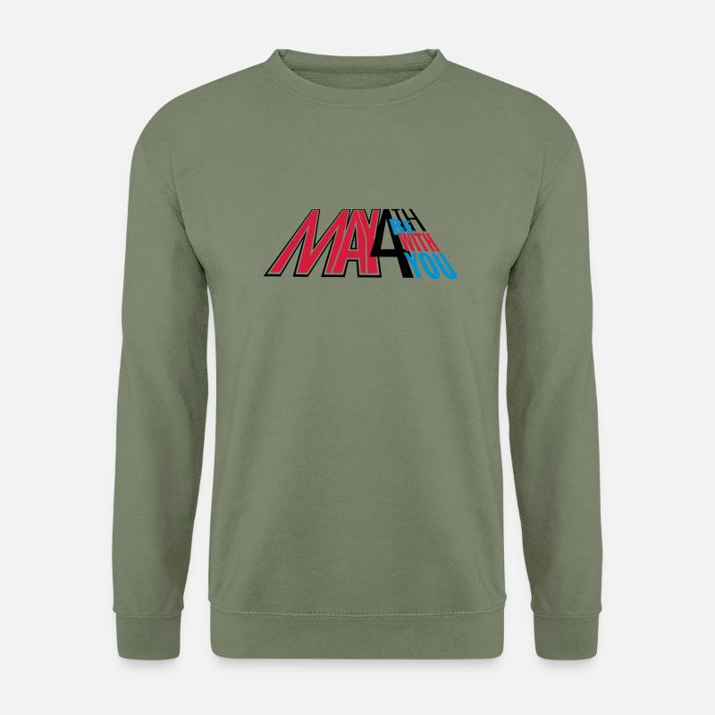 may4th_vec_3 de - Unisex Pullover - Armeegrün