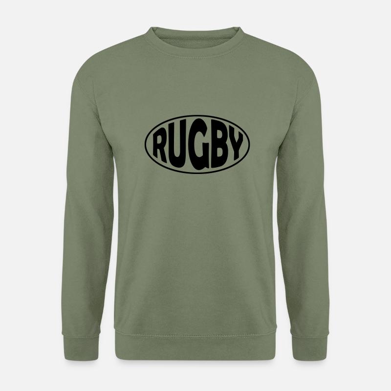 Rugby Logo 2 - Unisex Pullover - Armeegrün
