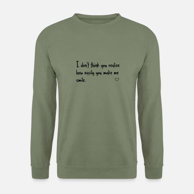 love quotes de - Unisex Pullover - Armeegrün