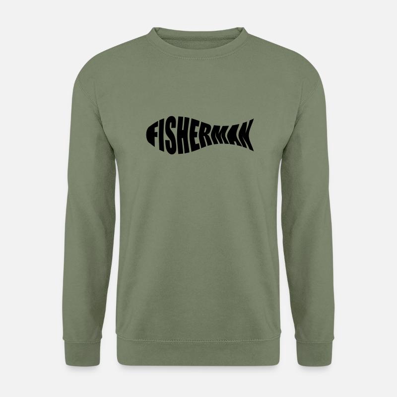 angler - Unisex Pullover - Armeegrün