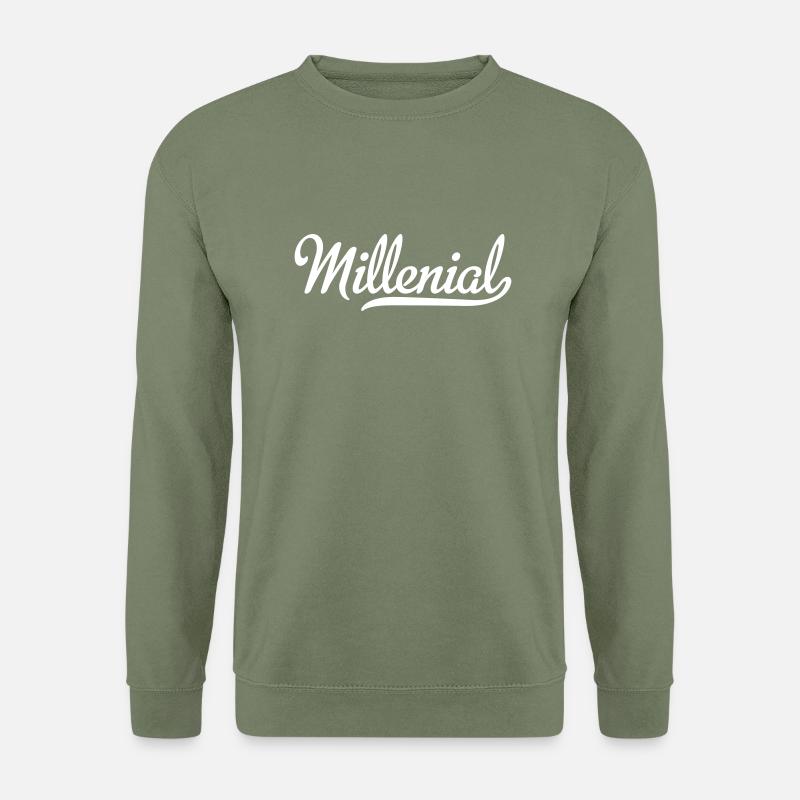 Millenial - Unisex Pullover - Armeegrün