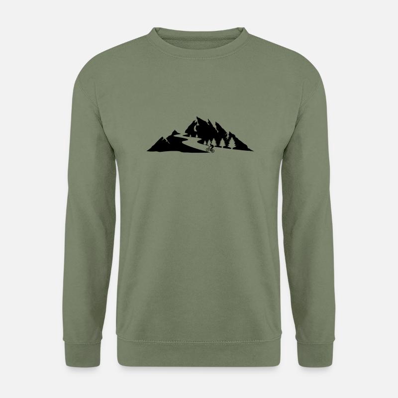 Mountenbiker - Unisex Pullover - Armeegrün