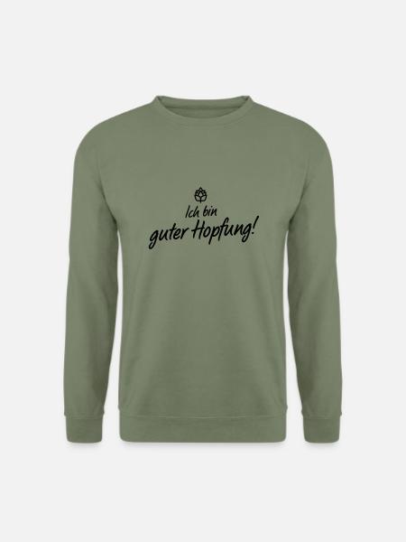 Guter Hopfung - Unisex Pullover - Armeegrün
