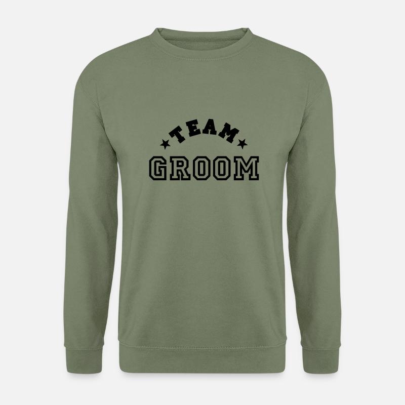 team groom - Unisex Pullover - Armeegrün