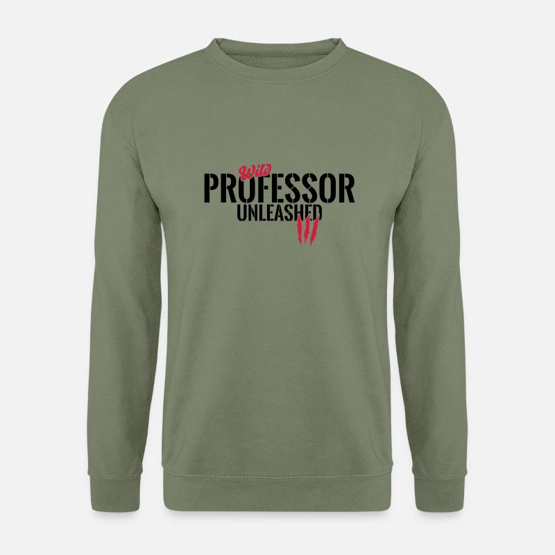 Wilder Professor unleashed - Unisex Sweatshirt - army green