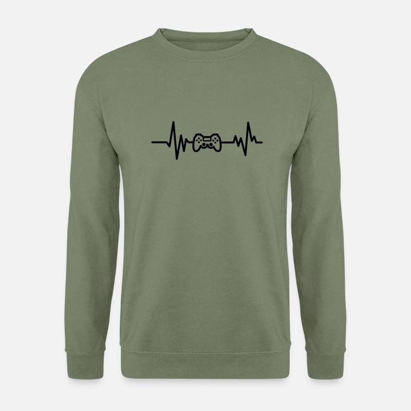 gaming - Unisex Pullover - Armeegrün