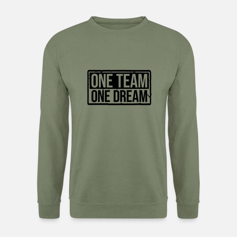 One Team Shield - Unisex Sweatshirt - army green