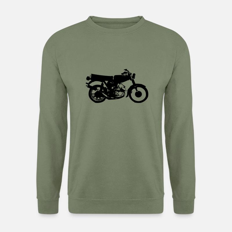 Simson Moped - Unisex Pullover - Armeegrün