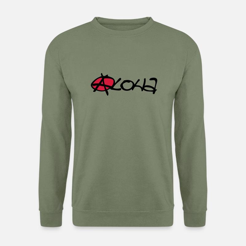 aloha - Unisex Pullover - Armeegrün