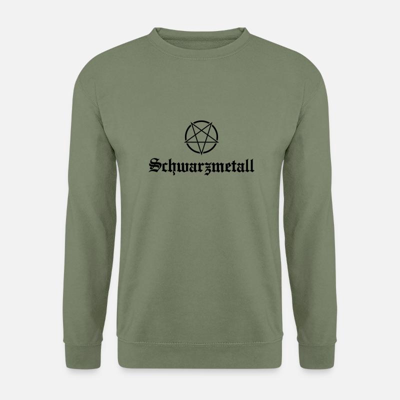 Schwarzmetall No.1 - Unisex Pullover - Armeegrün