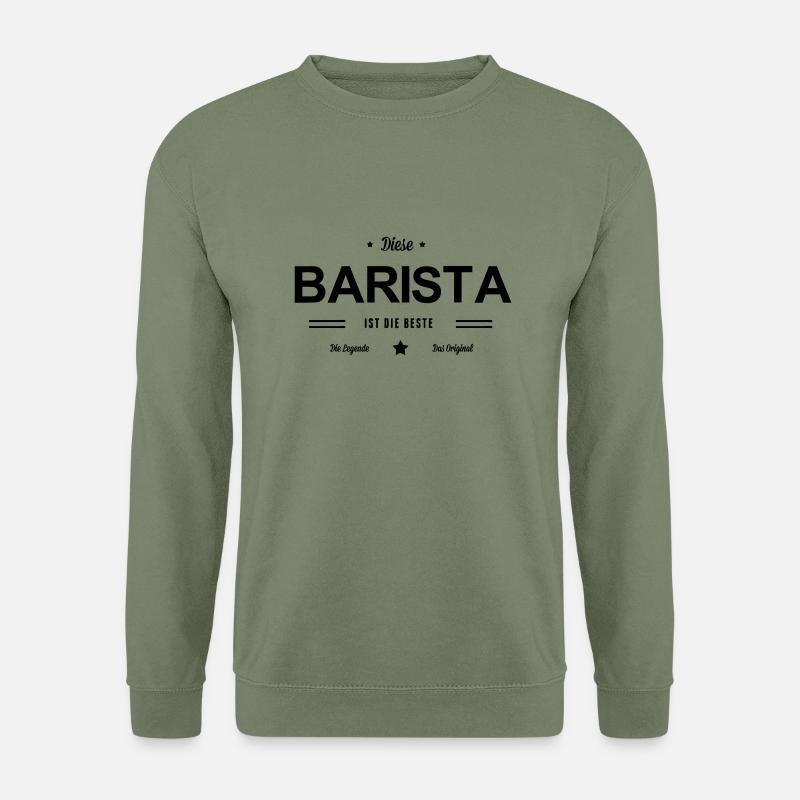 Beste Barista - Unisex Pullover - Armeegrün