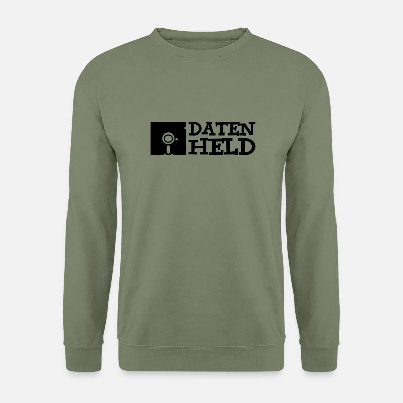 daten_held 1c - Unisex Sweatshirt - army green