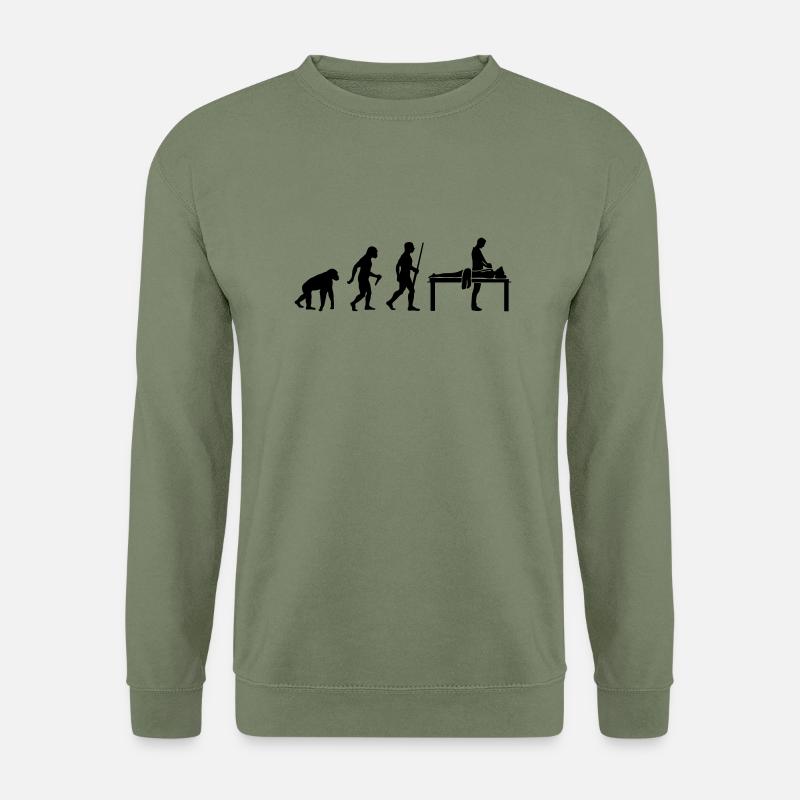 Evolution Massage - Unisex Sweatshirt - army green