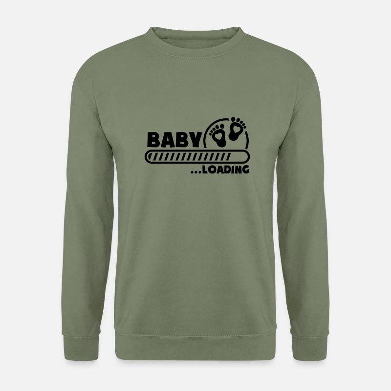baby_loading_g1 - Unisex Pullover - Armeegrün