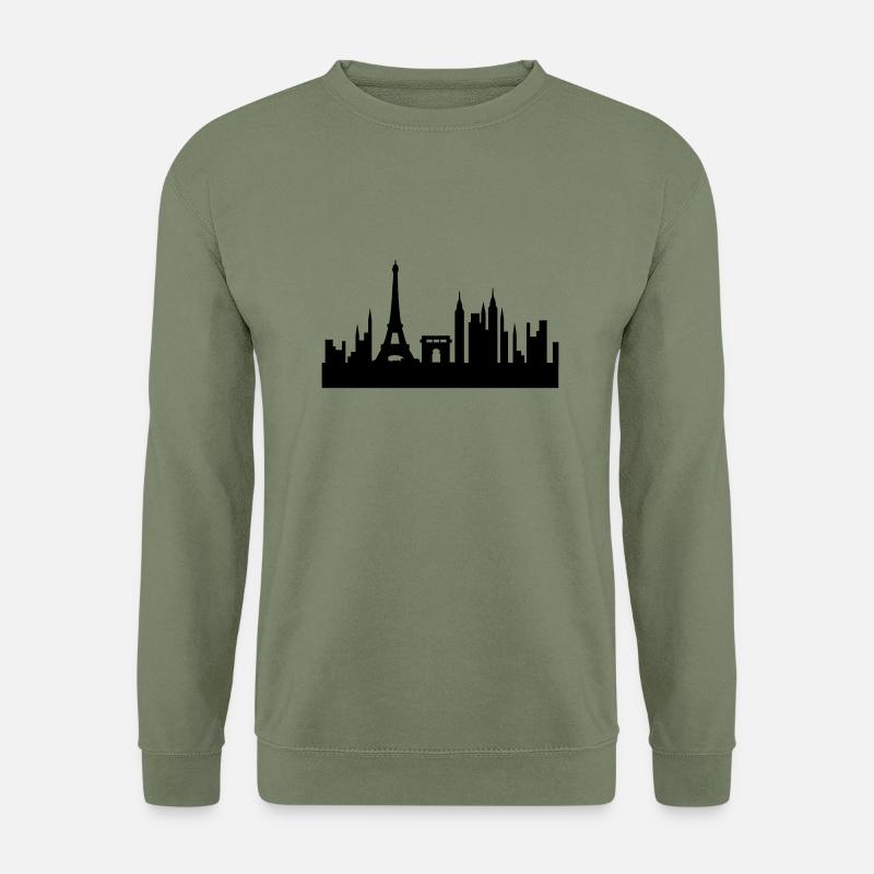 paris_01 - Unisex Sweatshirt - army green