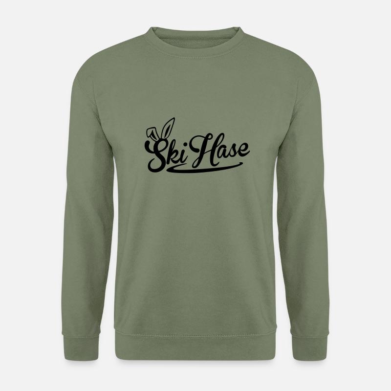 skihase - Unisex Pullover - Armeegrün