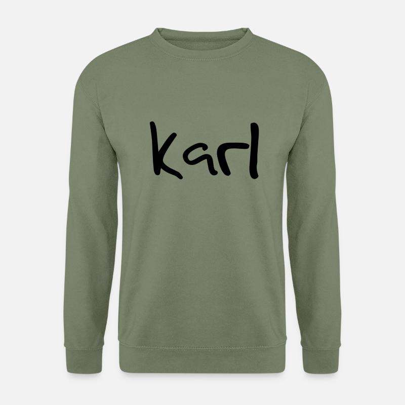 karl - Unisex Pullover - Armeegrün