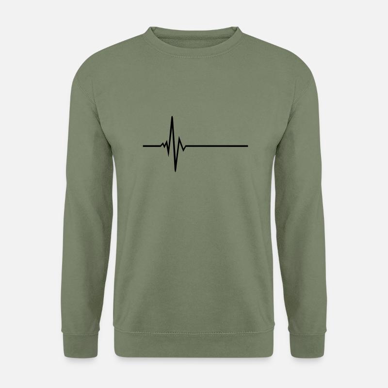 Pulse - Frequency - Unisex Sweatshirt - army green