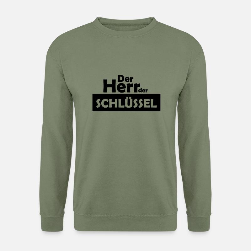 der herr der schlüssel - Unisex Pullover - Armeegrün