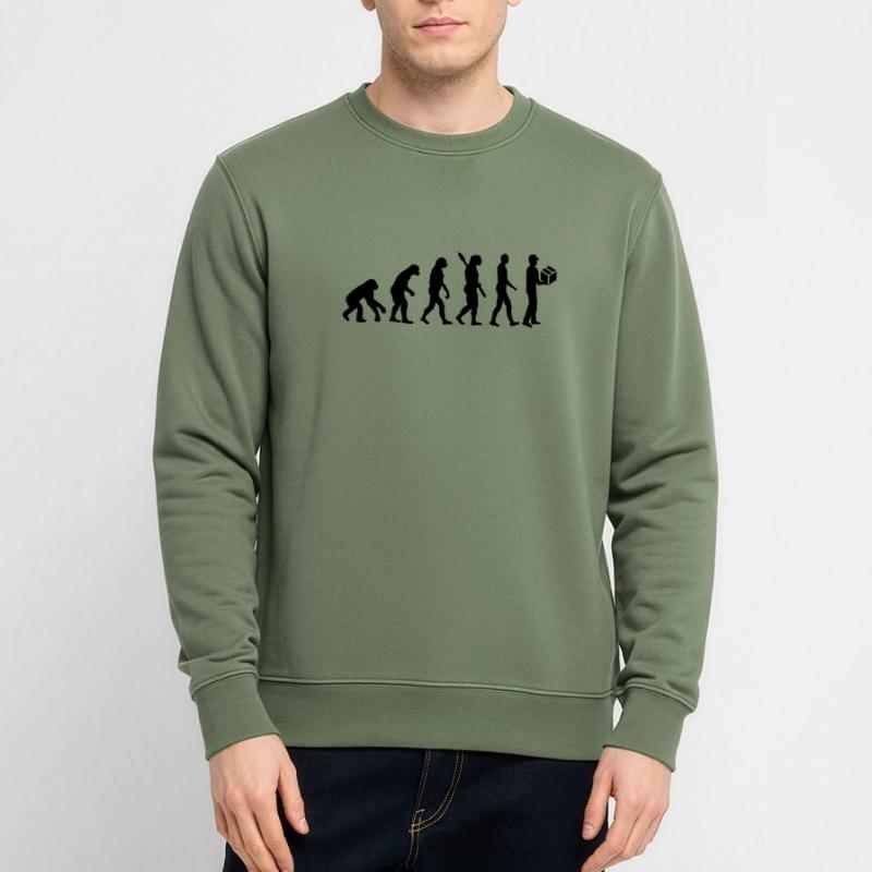 Evolution Messager Sweat-shirt Unisexe
