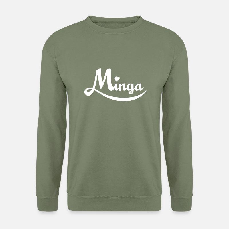 Minga - Stadt der Münchner Kindl! - Unisex Pullover - Armeegrün