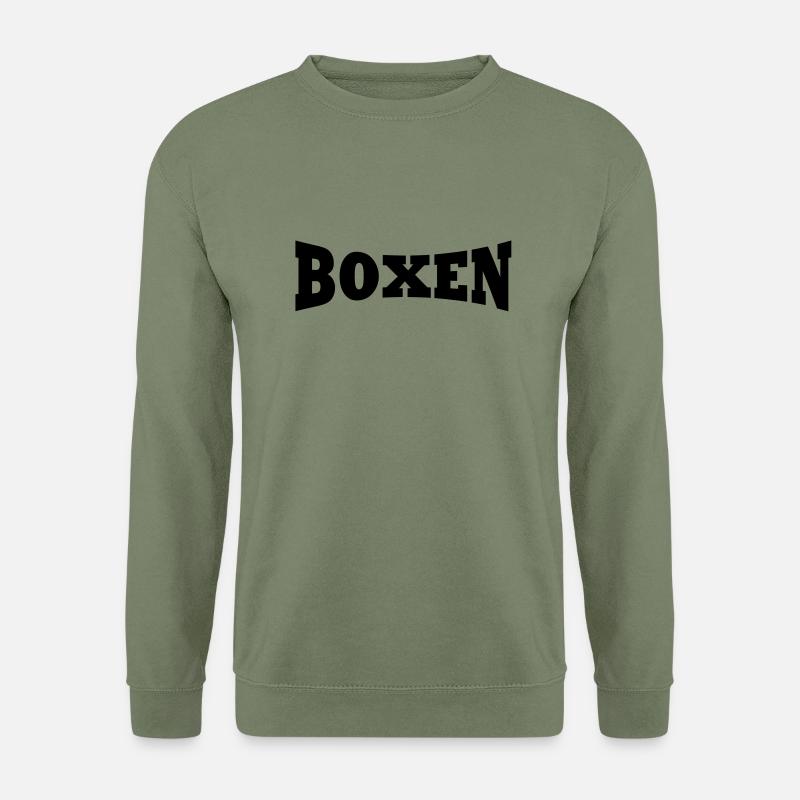 Boxing logo - Unisex Sweatshirt - army green