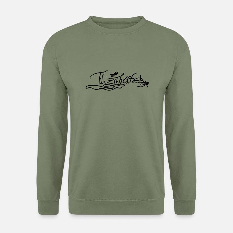 Elizabeth I of England - Unisex Pullover - Armeegrün