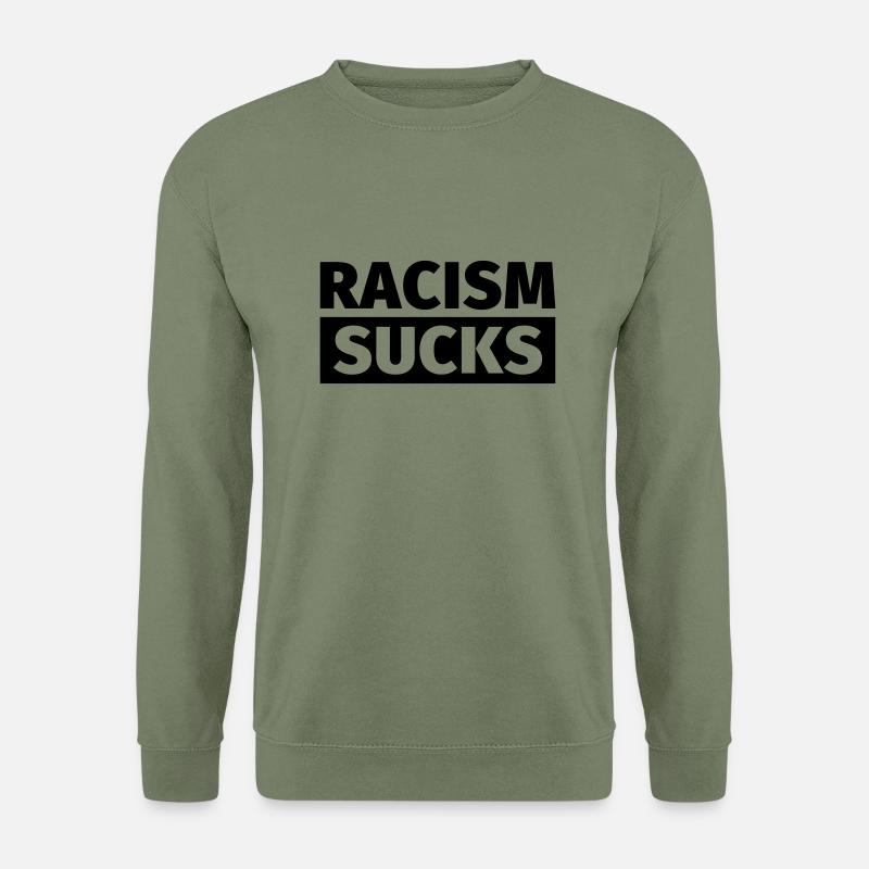 Gegen Rechts - Unisex Pullover - Armeegrün