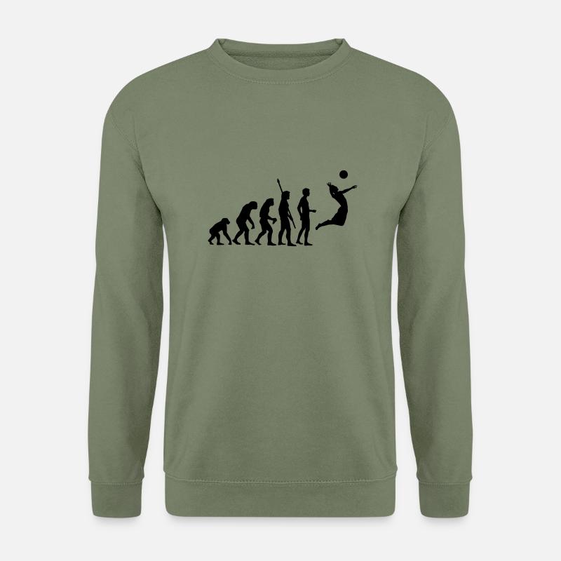 evolution_volleyball_1c - Unisex Sweatshirt - army green