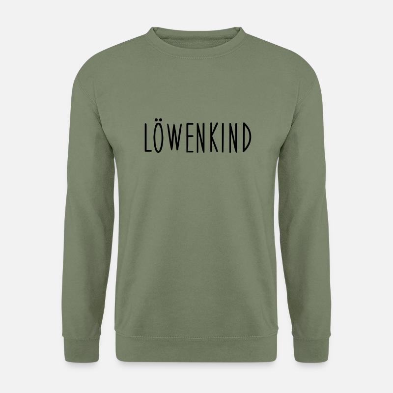 Löwenkind - Unisex Pullover - Armeegrün