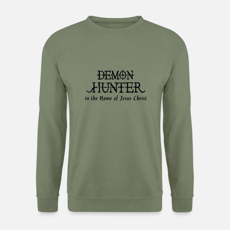 Demon - Unisex Pullover - Armeegrün