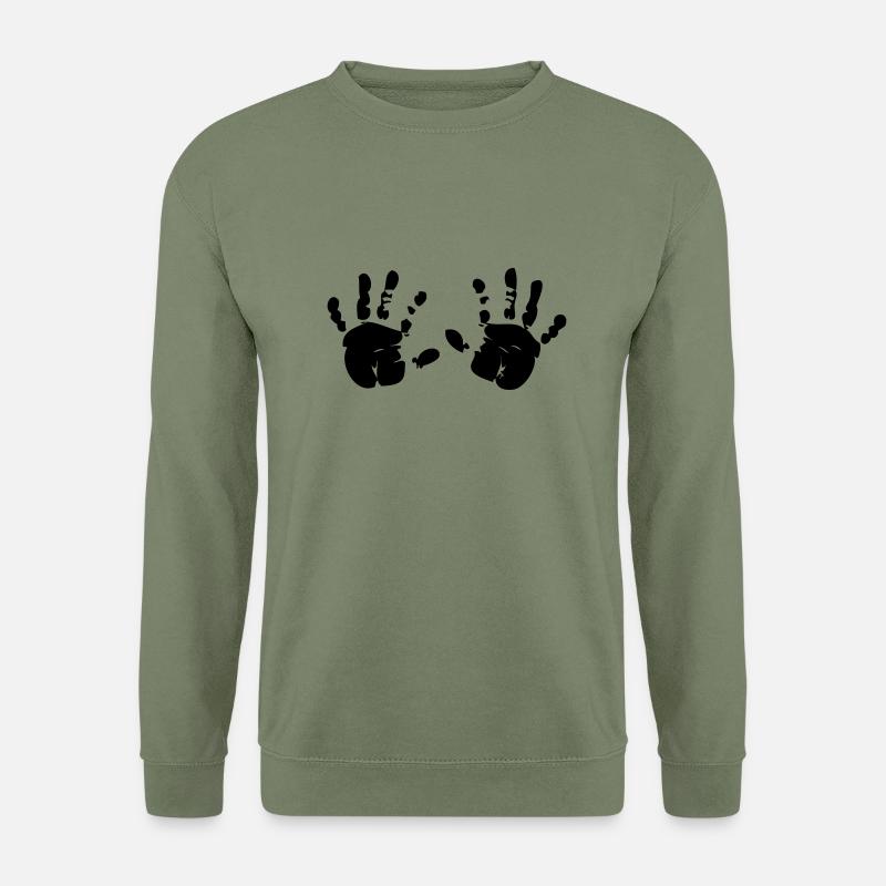 Hands / Boobs - Unisex Sweatshirt - army green