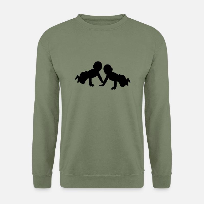 Baby - Unisex Pullover - Armeegrün
