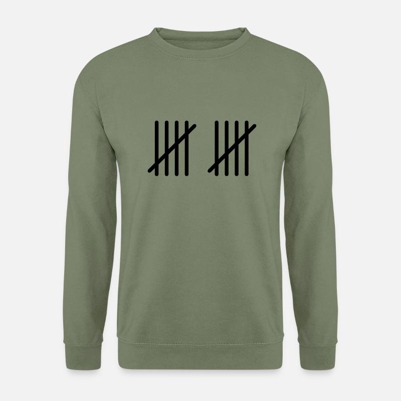 10_stripes - Unisex Pullover - Armeegrün