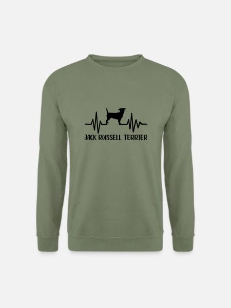 Jack Russell - Unisex Pullover - Armeegrün
