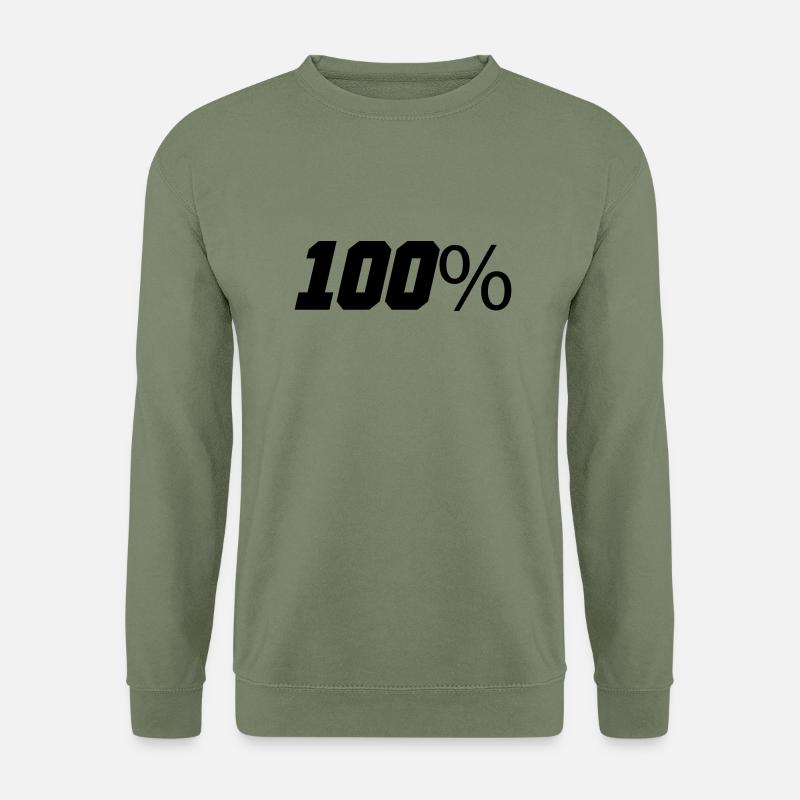 100 - Unisex Pullover - Armeegrün