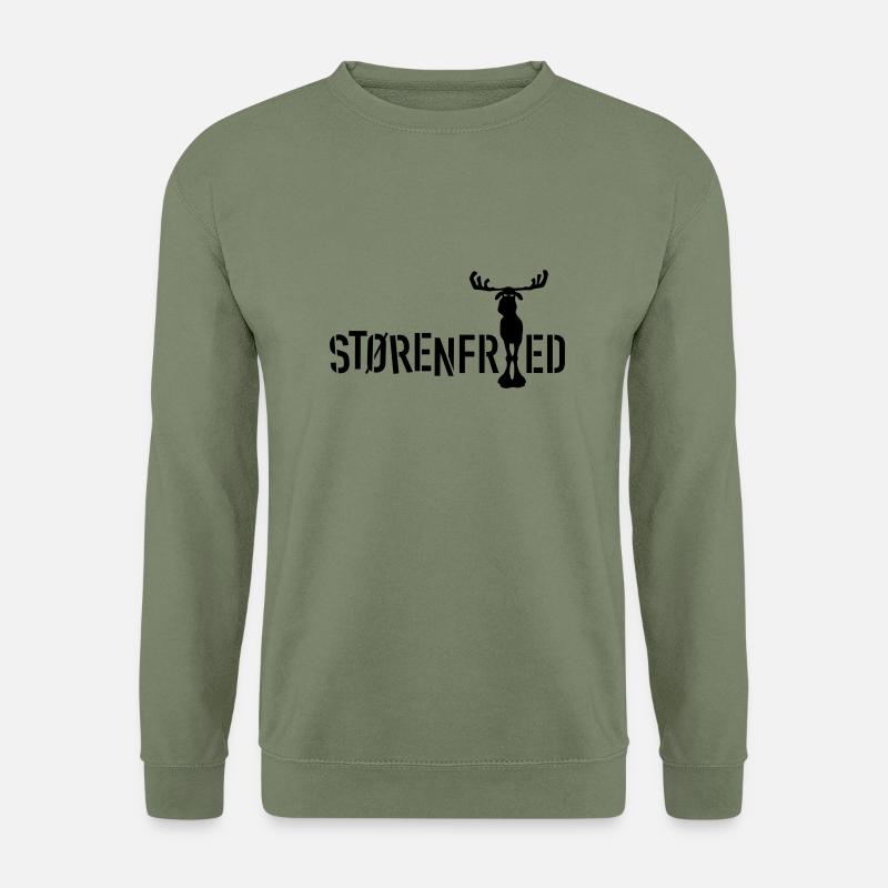 Størenfried (elk) - Unisex Sweatshirt - army green
