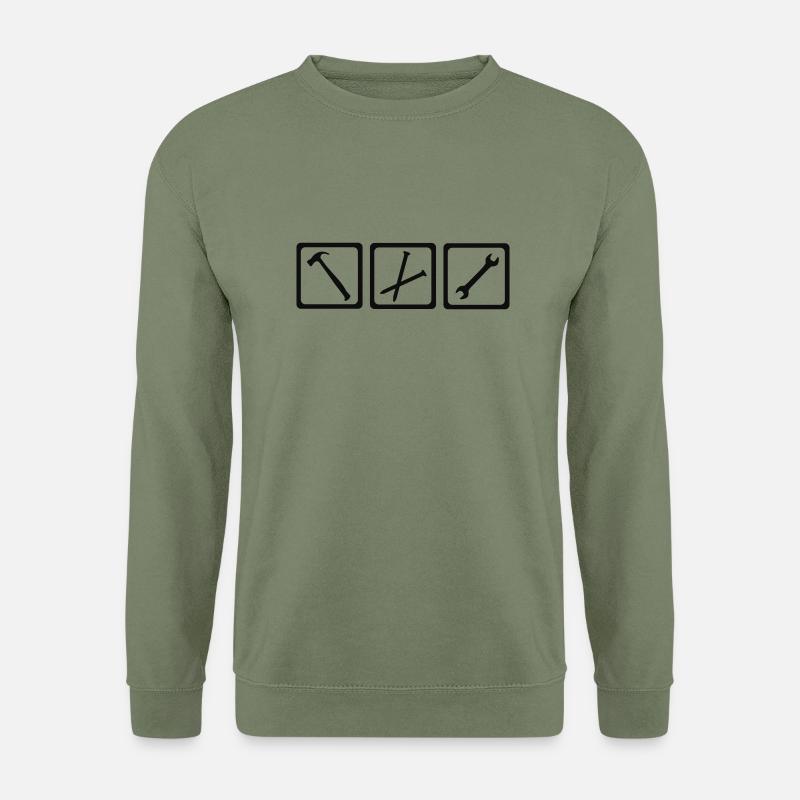 Werkzeug - Mechaniker - Unisex Pullover - Armeegrün