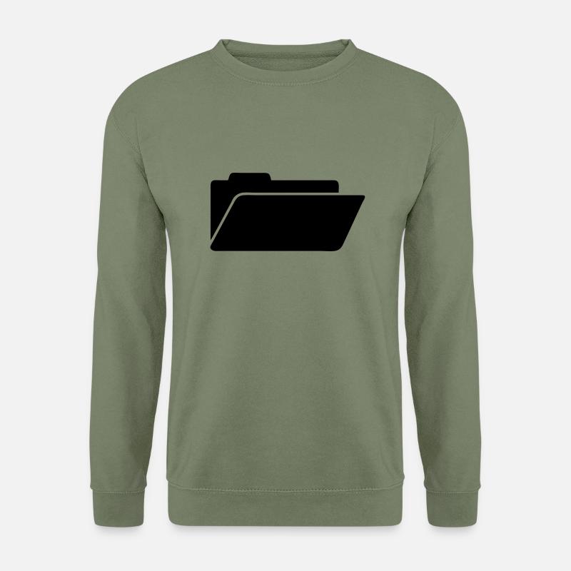 Ordner - Unisex Pullover - Armeegrün