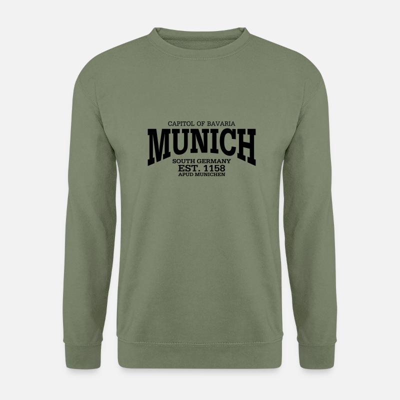 Munich Bavaria - Unisex Pullover - Armeegrün