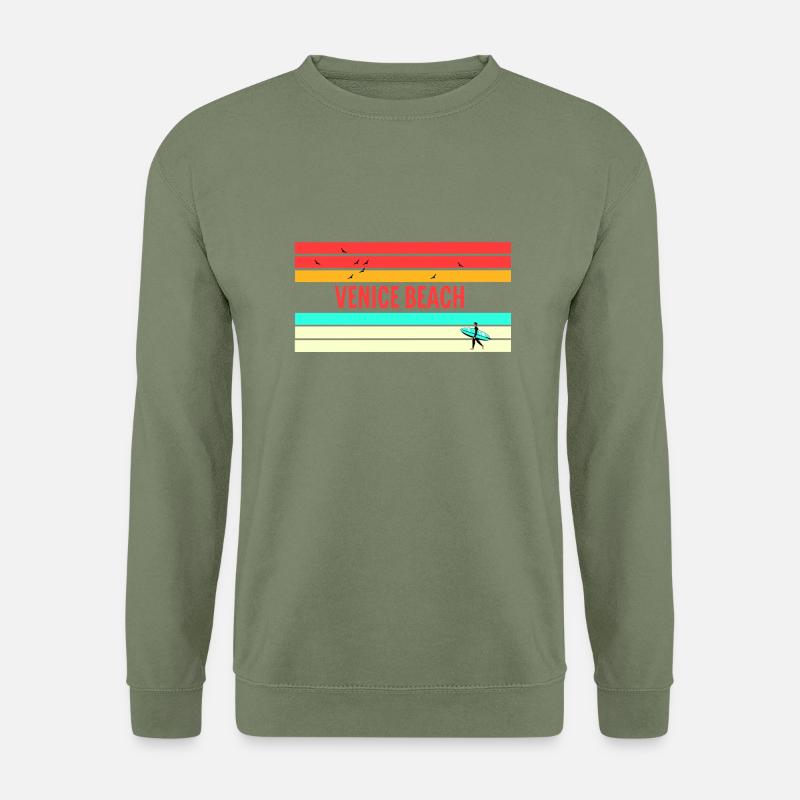 Venice Beach: Perfektes Geschenk & Souvenir! - Unisex Pullover - Armeegrün