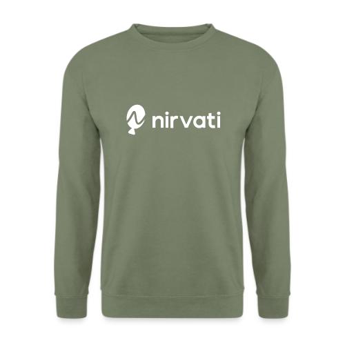 Nirvati Logo (white) - Unisex Sweatshirt