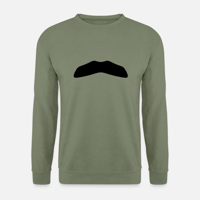 Moustache 3 - Unisex Pullover - Armeegrün