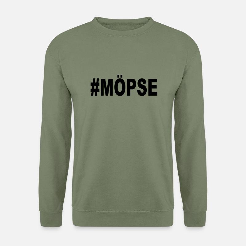 #MÖPSE - Unisex Pullover - Armeegrün
