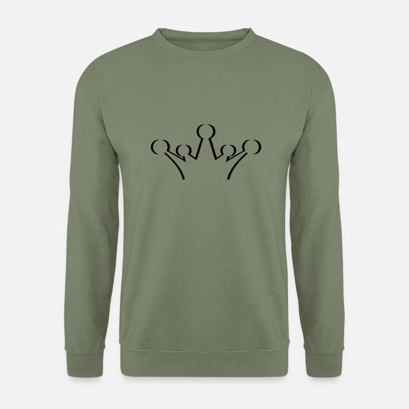 krone_1c - Unisex Sweatshirt - army green