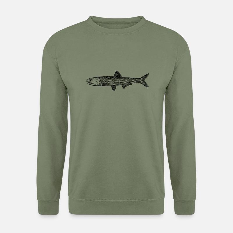 fish425 - Unisex Pullover - Armeegrün