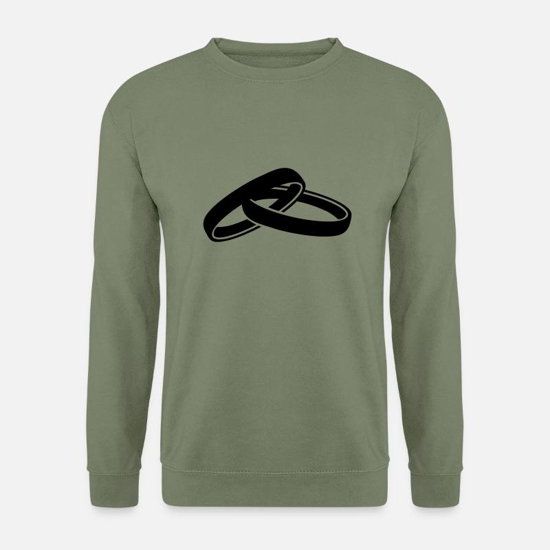 ringe__f1 - Unisex Pullover - Armeegrün