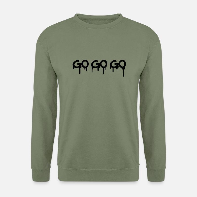 Go Go Go Graffiti - Unisex Sweatshirt - army green